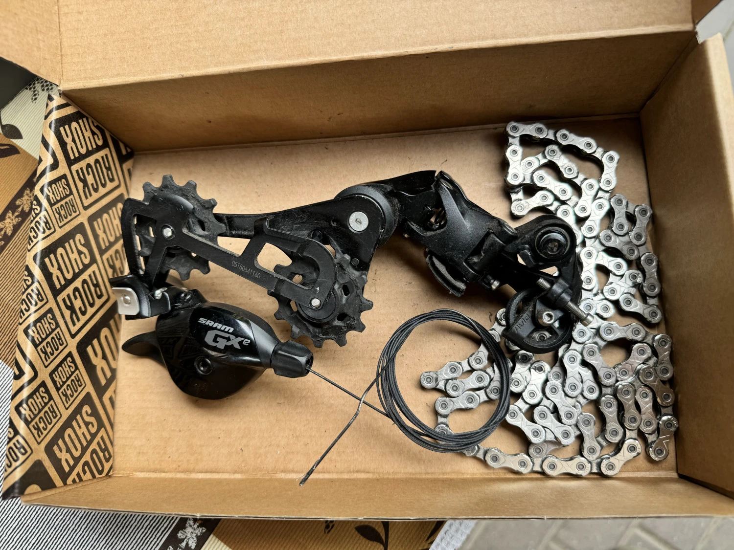 6. Schimbator maneta sram xx1 xo gx pinioane sram shimano 11