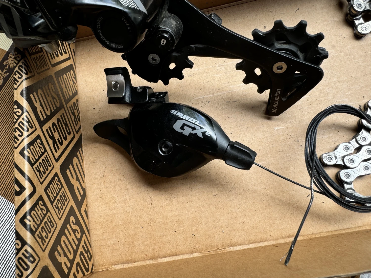 5. Schimbator maneta sram xx1 xo gx pinioane sram shimano 11