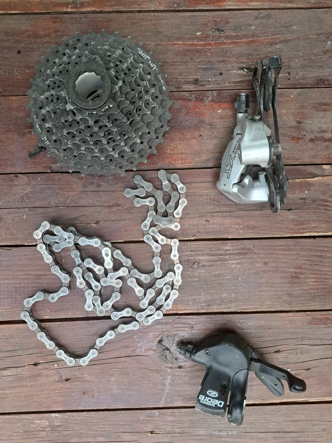 1. Transmisie completa Shimano 1x9