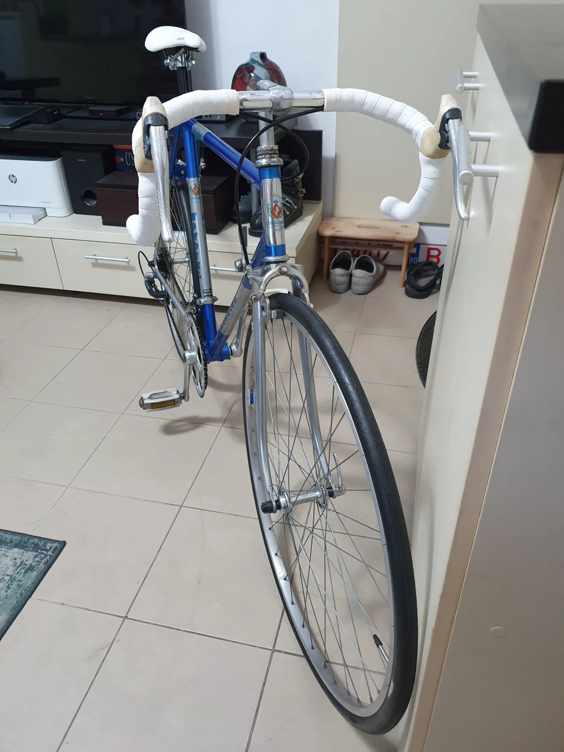 2. Mondial - cursiera cadru oțel cromat TT.57 ST.57 11.31kg 2x6 SIS