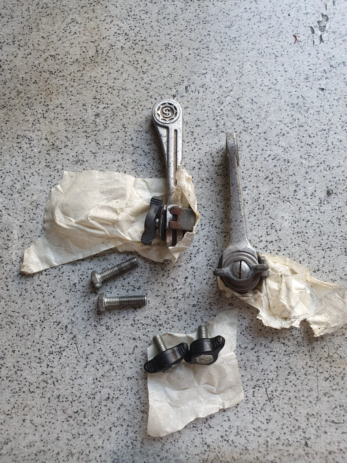 1. Simplex - manete schimbator friction braze on