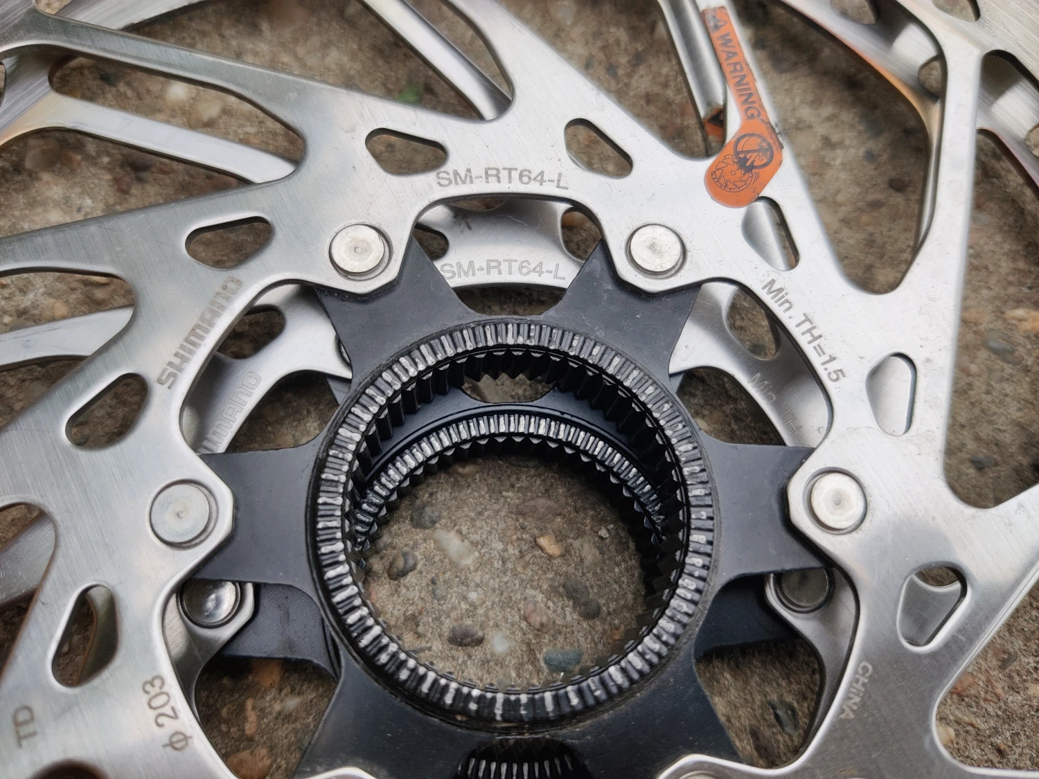 2. Set discuri / rotoare Shimano SLX 203mm