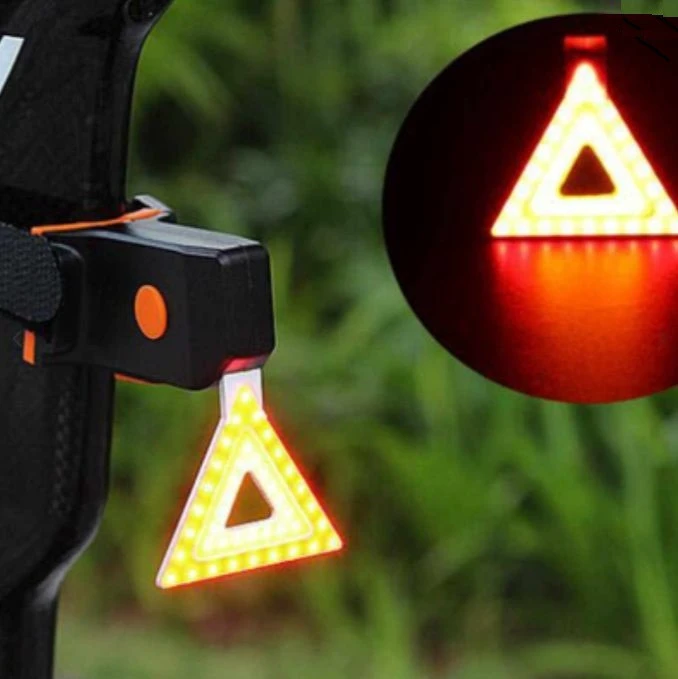 2. Lampa Stop USB bicicleta semnalizare puternica