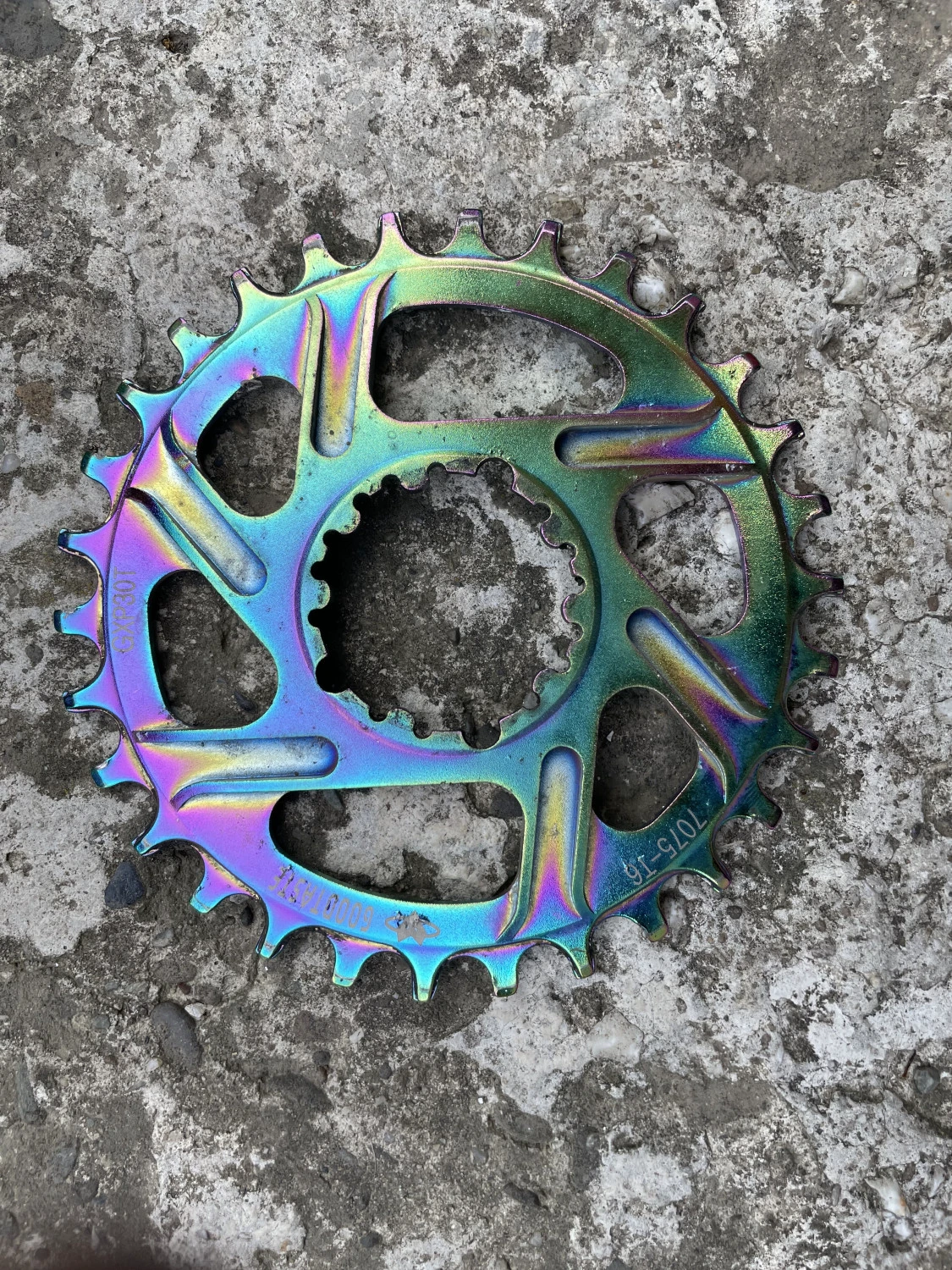 1. Foaie sram oil slick