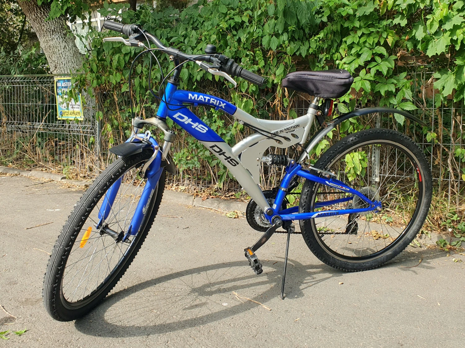 1. Bicicleta MTB full suspension DHS Matrix 26"