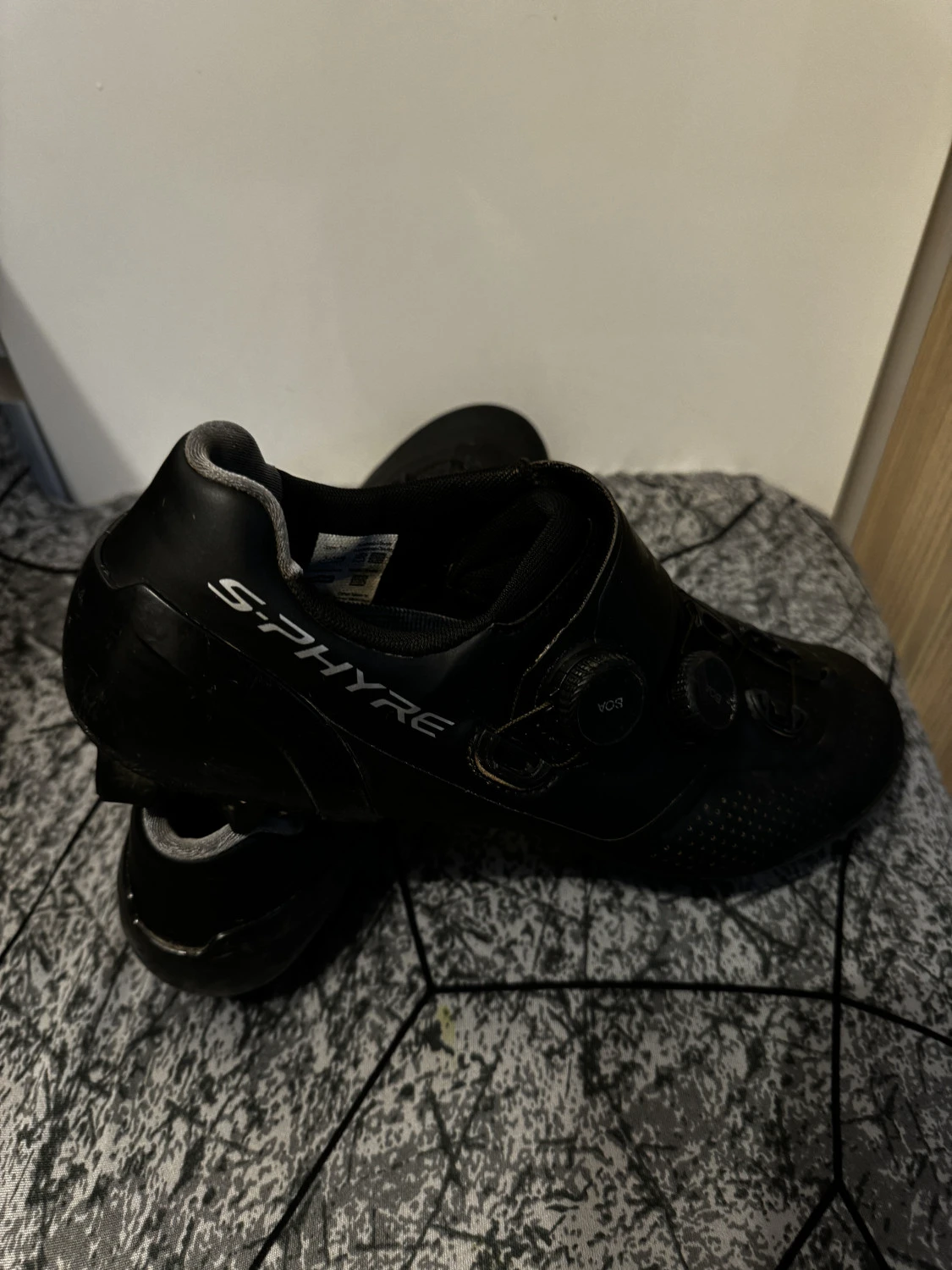 5. Pantofi / incaltaminte ciclism MTB Shimano S-phyre SH-XC902M, marimea 46-47