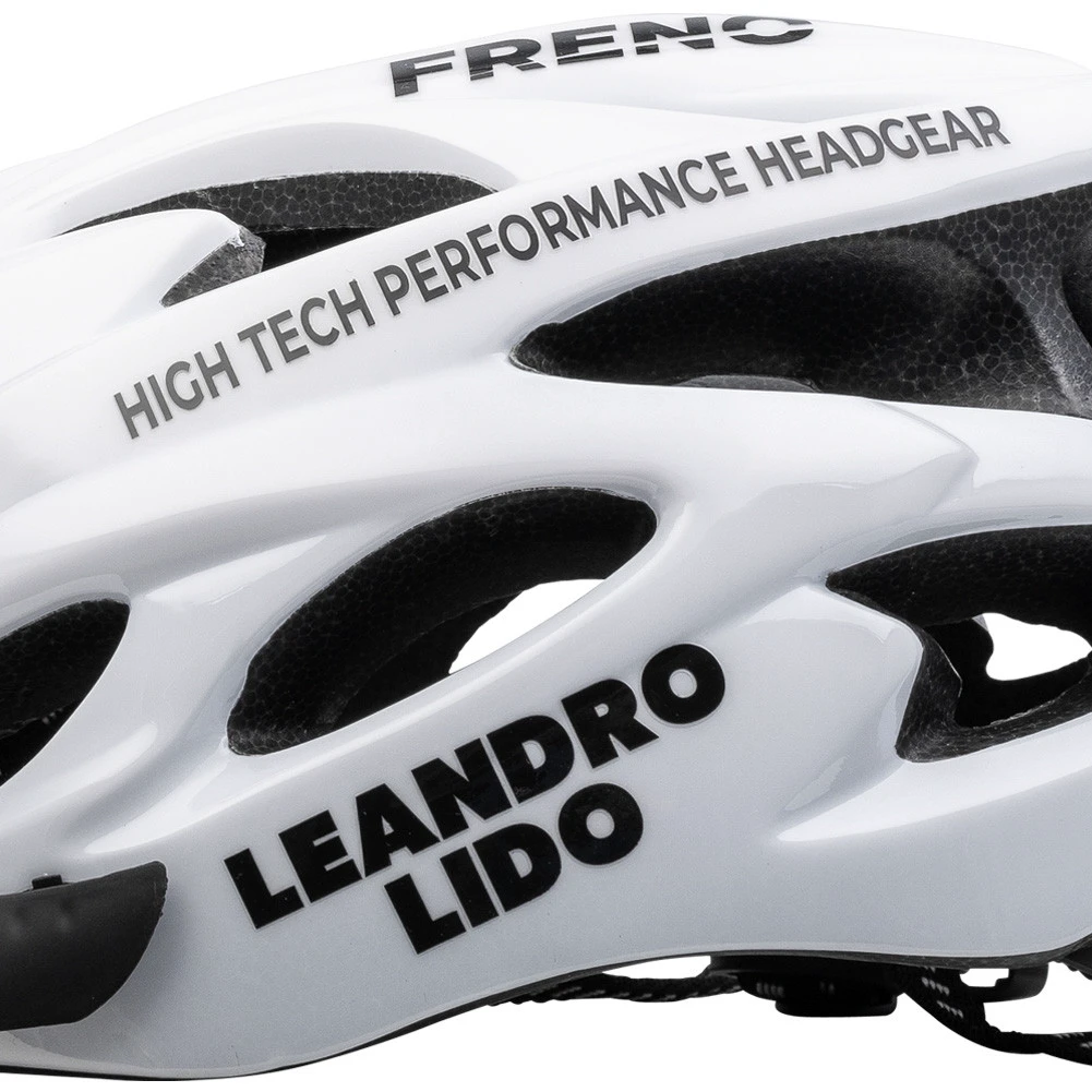 7. Casca ciclism / moutain bike Leandro Lido alba size L (57-62 cm) noua