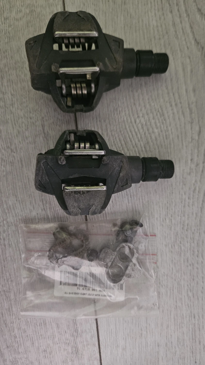 2. Mountain bike pedals