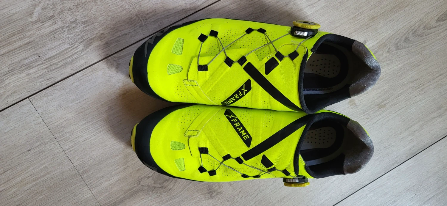 5. Pantofi MTB Northwave Ghost XCM Neon green NOI marimea 42