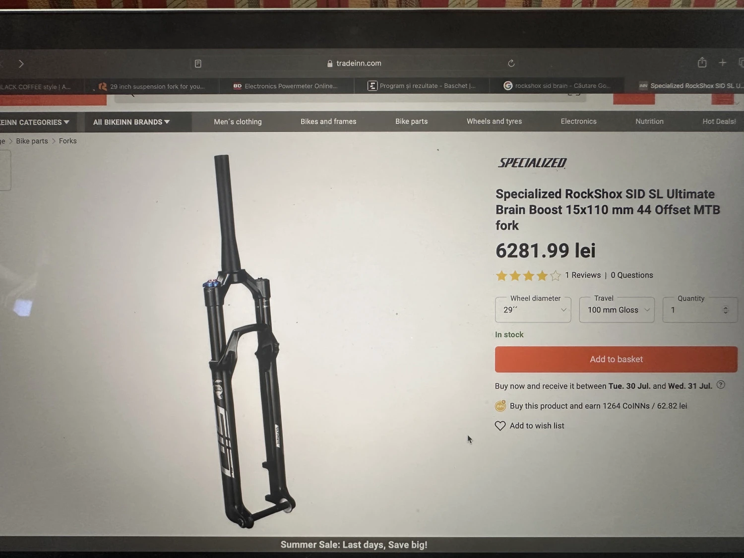 6. RockShox Sid Sl Brain