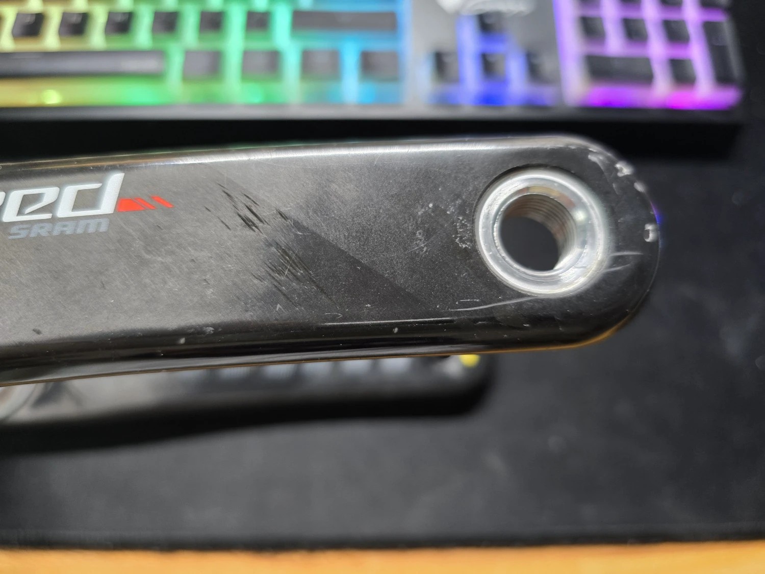 4. Sram Red crankarms GXP 175mm