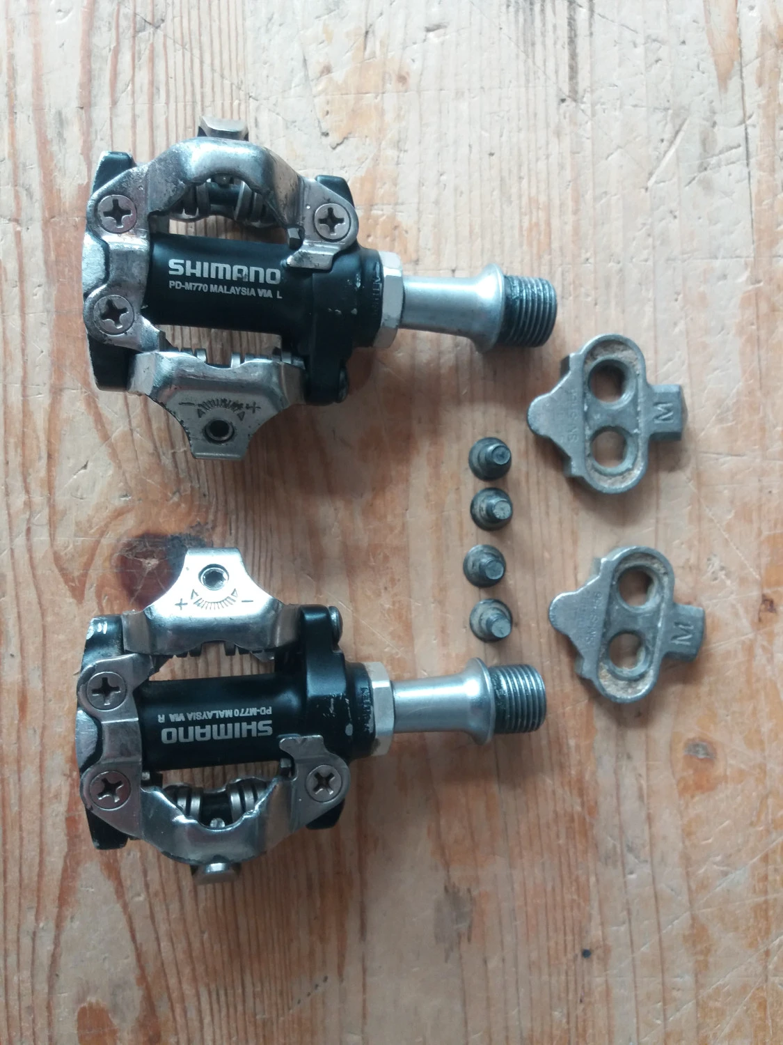 1. Pedale spd/mtb Shimano XT Deore M770