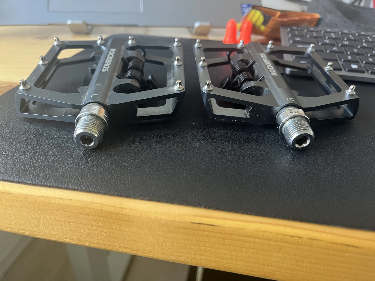1. Vand pedale Rockbros dual platforme/SPD