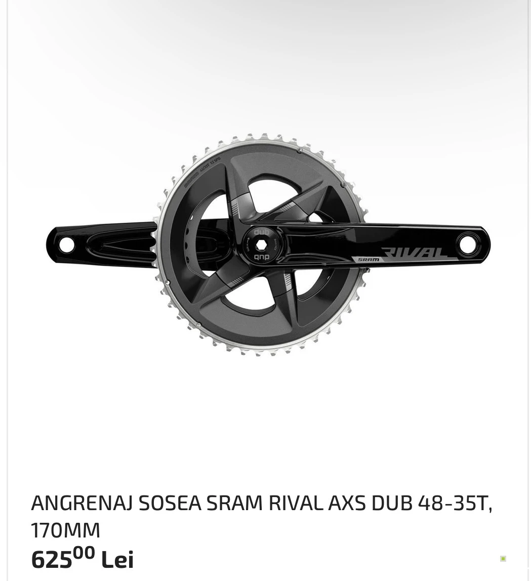 1. SRAM Rival 48/35, 170 mm