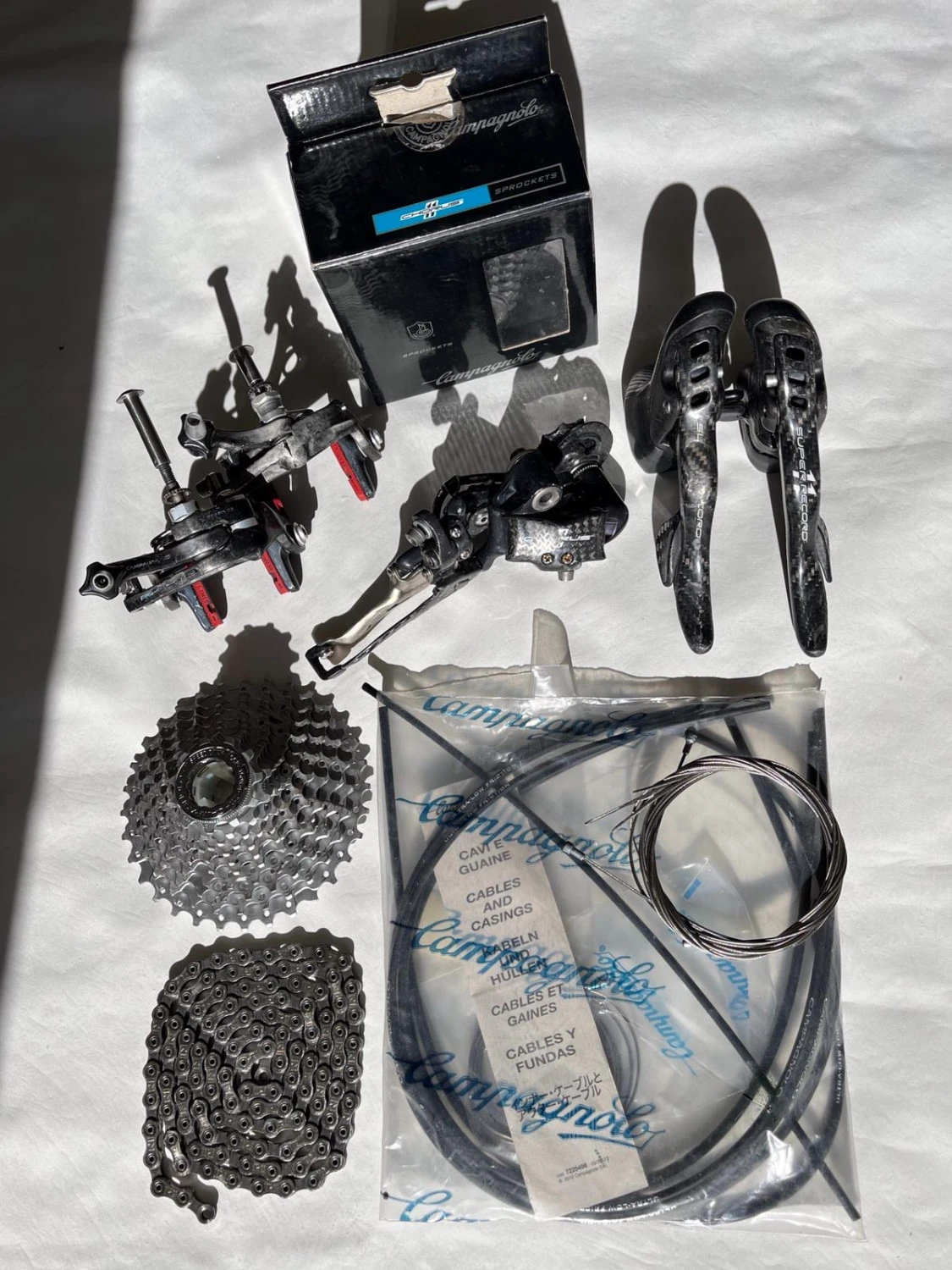 1. Linie Grpoupset Campagnolo Super Record 11s