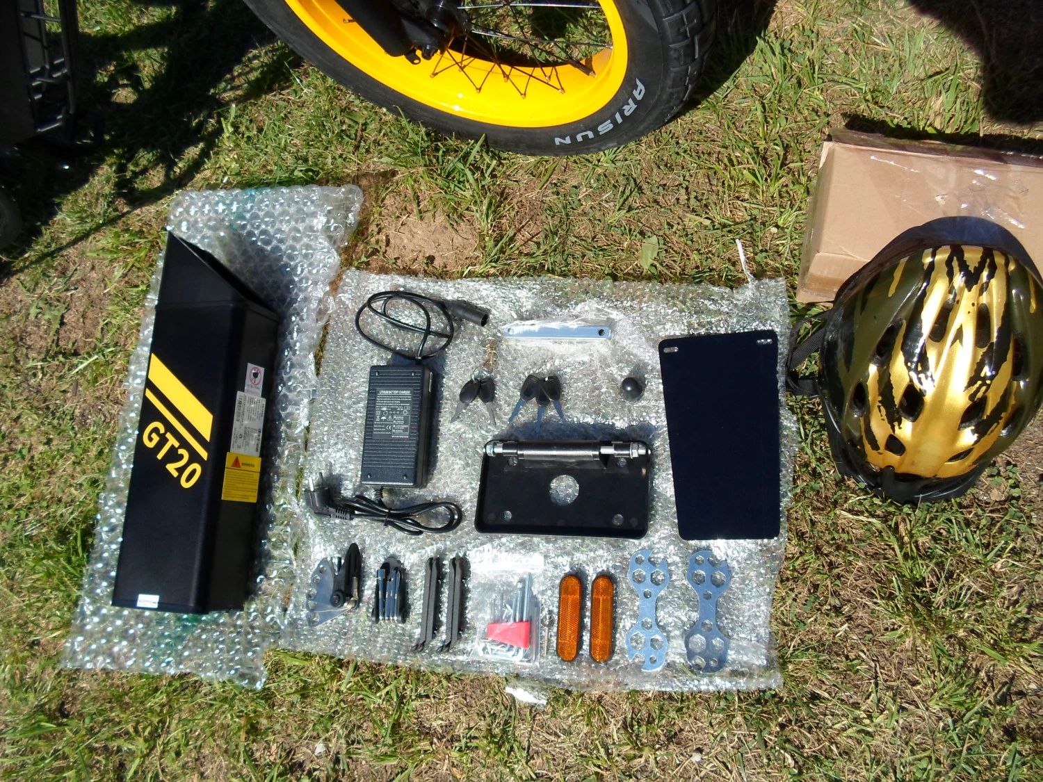 6. Bicicletă electrică Fat Bike trekking full suspension 55-60 km/h + remorcă