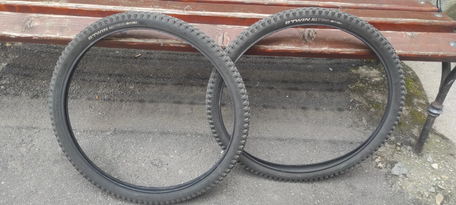 3. Cauciucuri/anvelope BTwin 24x1.95 (47-406)