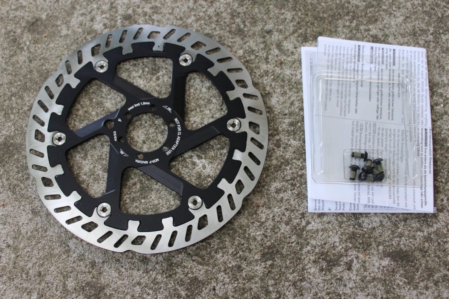 1. Magura MDR-P Disc Rotor 203mm - 2mm grosime