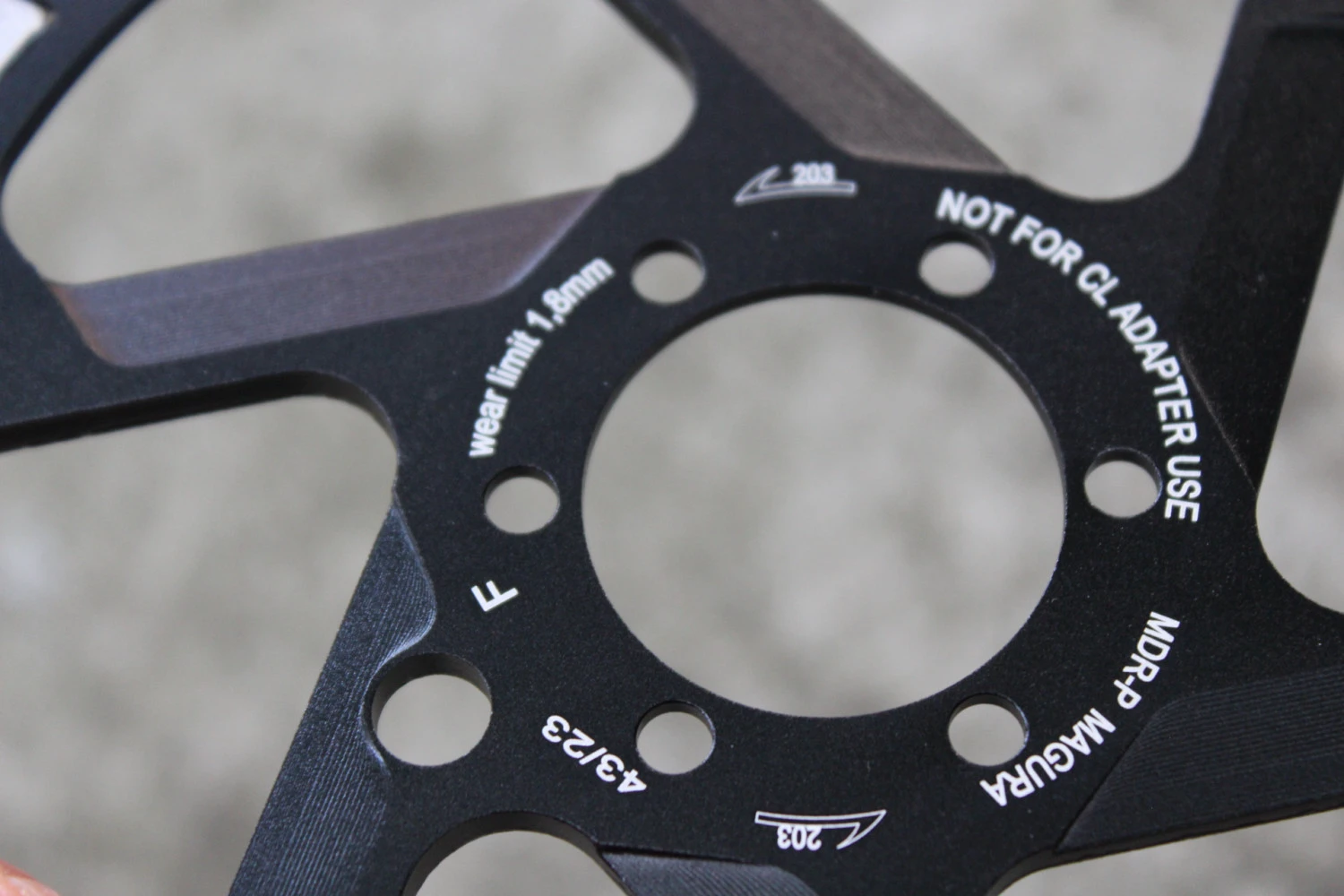 4. Magura MDR-P Disc Rotor 203mm - 2mm grosime