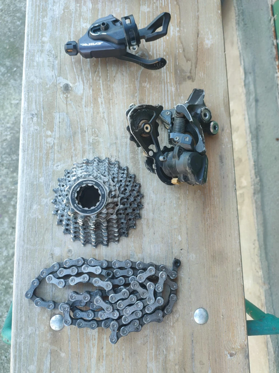 1. Transmisie groupset Shimano zee