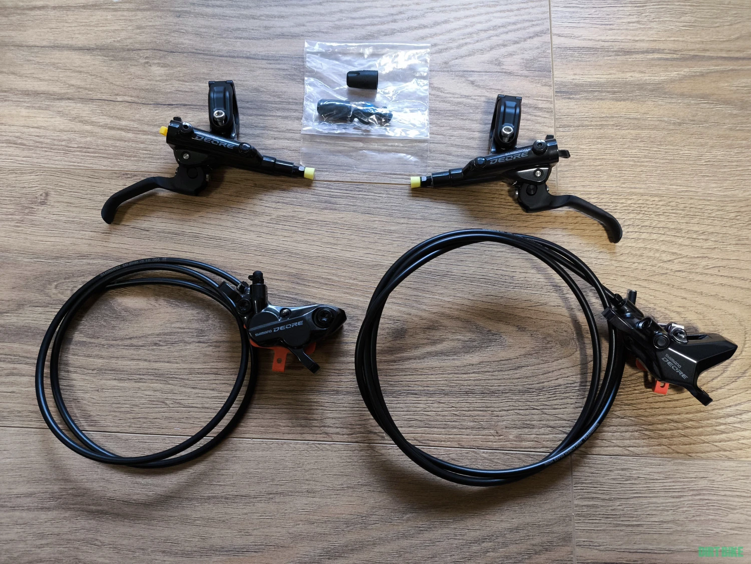 1. Set frane Shimano Deore BL-M6100 BR-M6120/m6100 j-kit