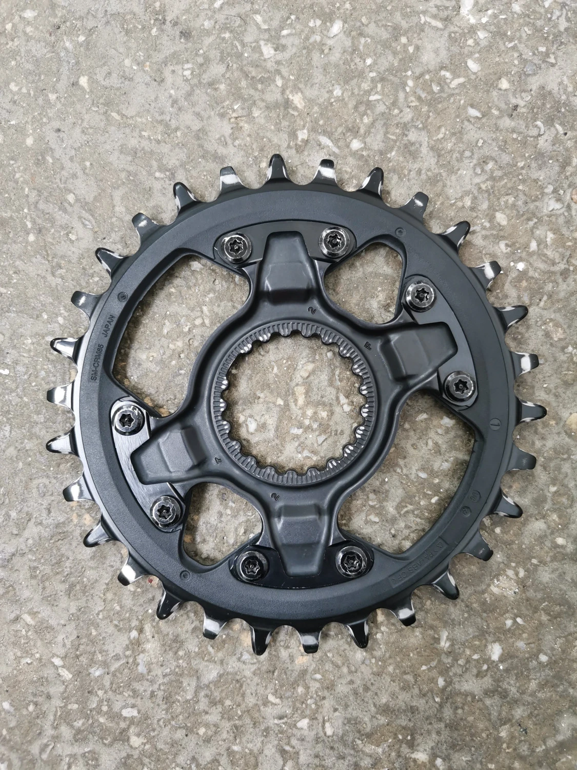 1. Foaie Angrenaj: Shimano Deore XT Model: SM-CRM85 - 30T - pt. 1x12 Compatibila: M8100-1, M8120-1, M8130-1