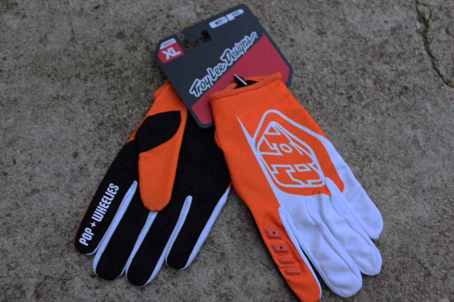 1. Troy Lee Designs GP Solid - XL manusi MTB