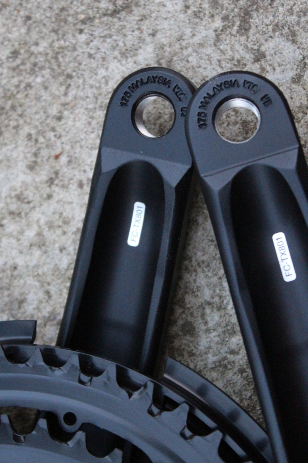 5. Shimano TOURNEY FC-TX801 Protectie 8-vit. angrenaj ax patrat 48/38/28T