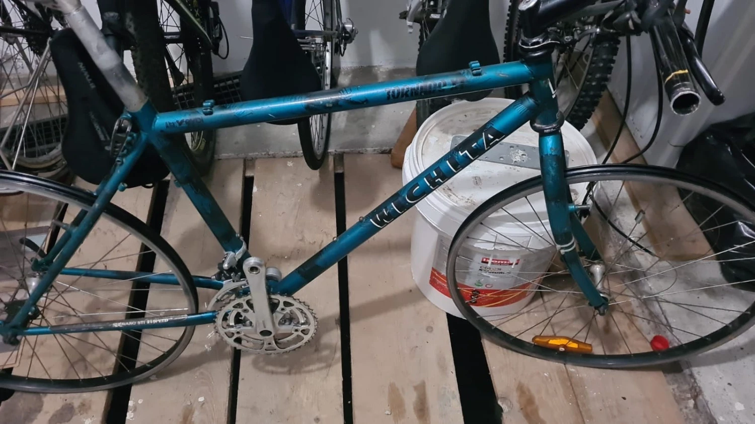 2. Cadru MTB vintage retro proiecte otel Tange Prestige Deore XT