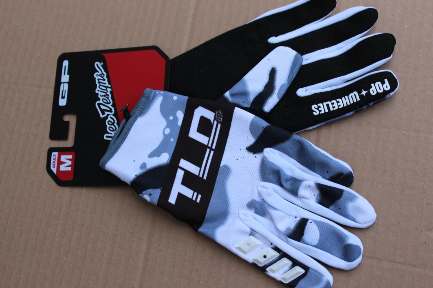 1. Troy Lee Designs GP Camo Gray - Medium