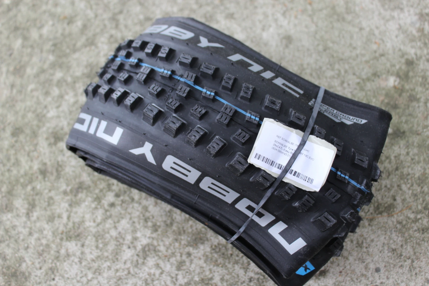 1. Schwalbe Nobby Nic Evo Super Ground E-50 29x2.40" Addix - pliabil