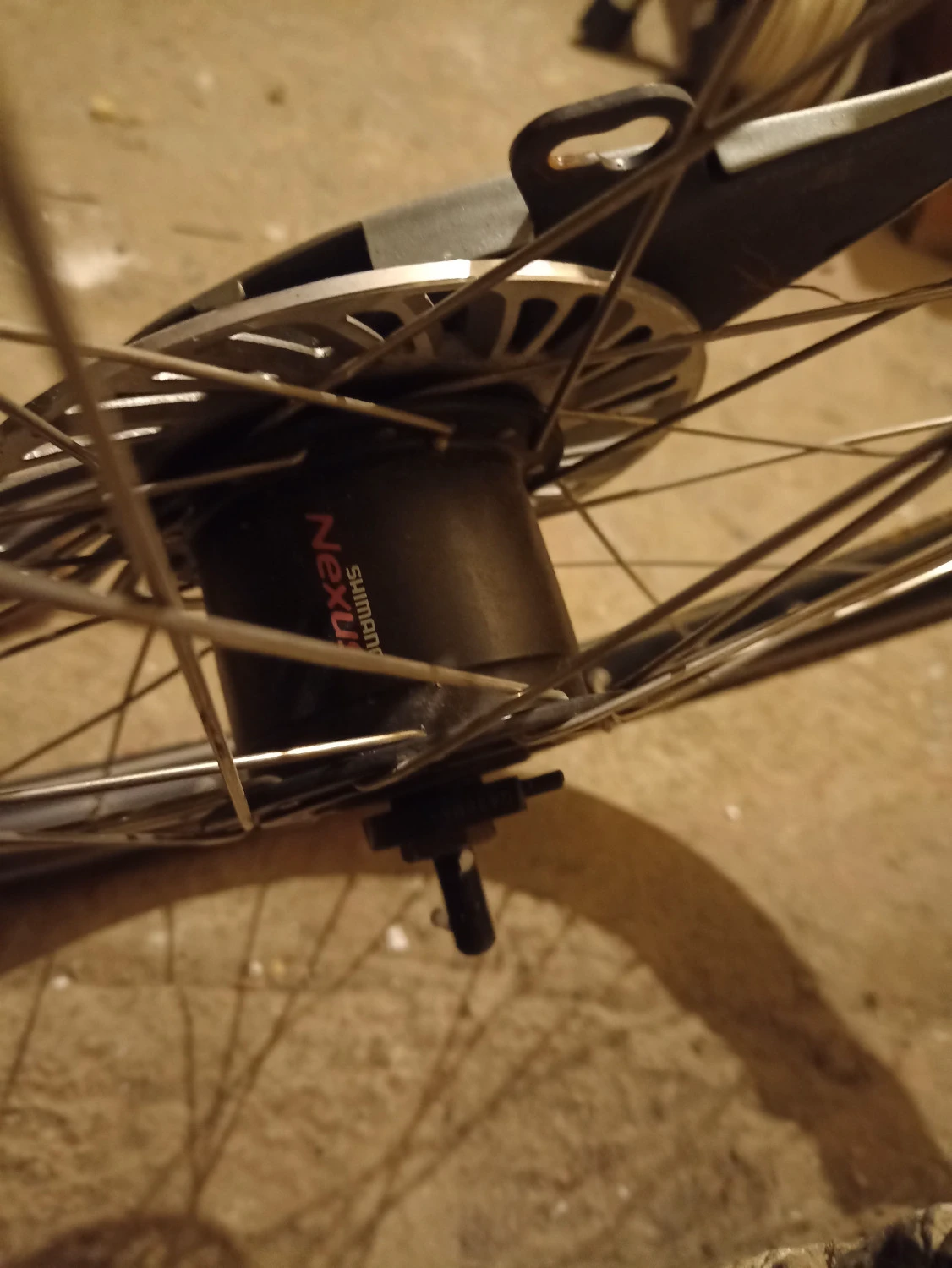 1. Set roți complete 26 inch Nuvinci Nexus rollerbrake