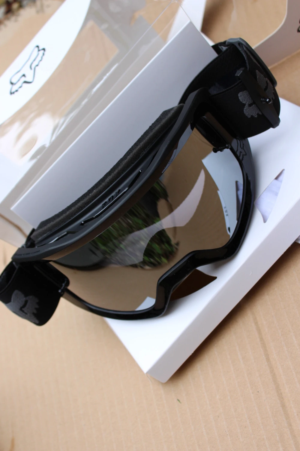 5. Fox Racing Main Core BLK - Goggle ochelari MTB