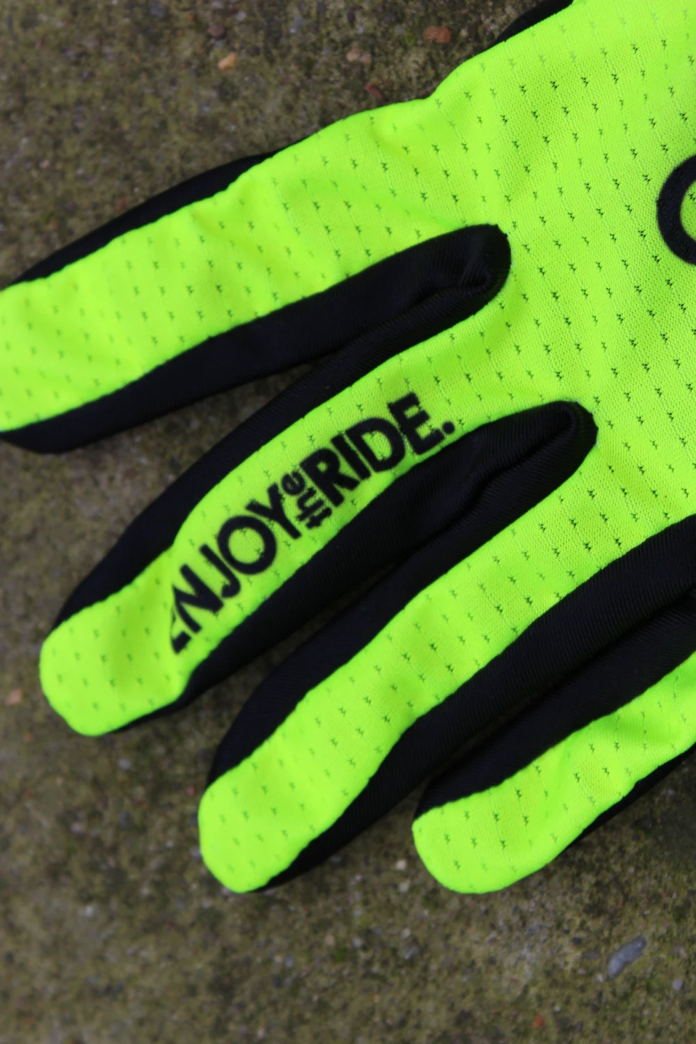 4. O'Neal Matrix Stacked Neon Yellow manusi - marime S