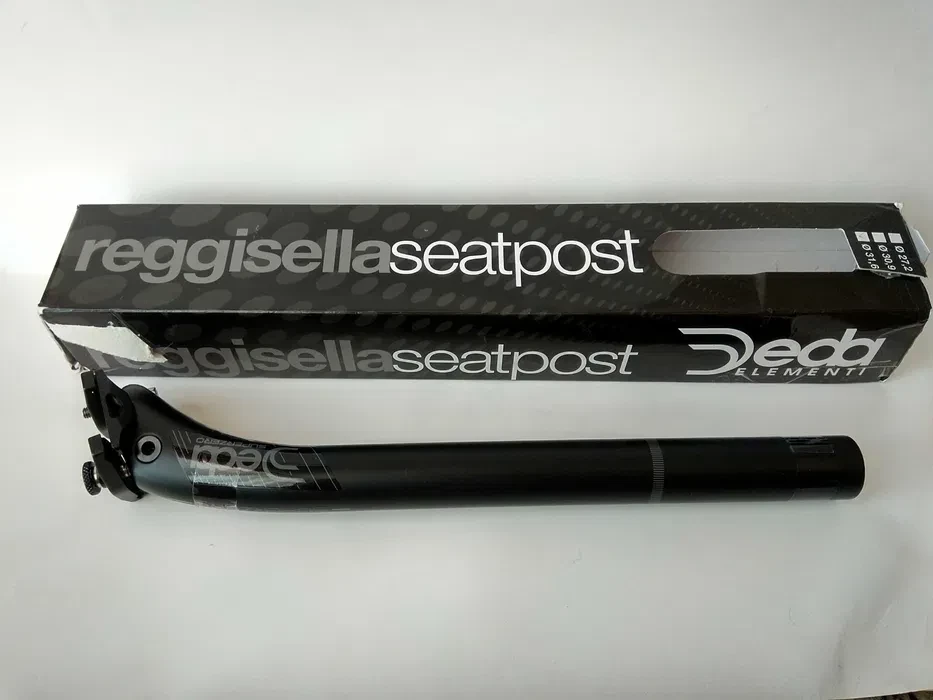 1. Tija sa carbon Deda Superzero 31.6x350 mm noua