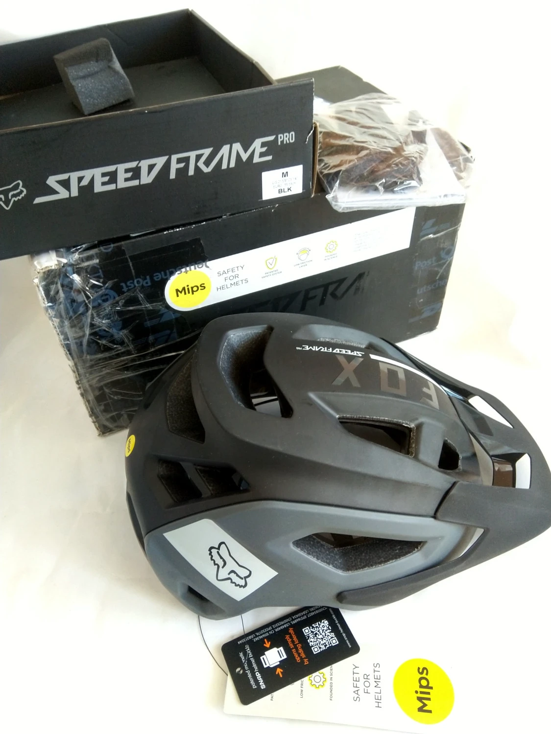 1. Casca Fox Racing Speedframe PRO Mips marime M