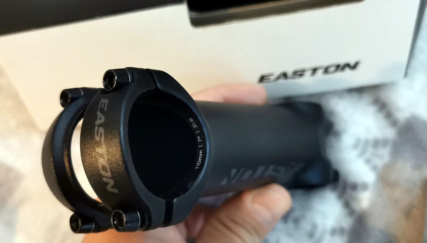 2. Pipa Easton EA70 Aluminium 31.8 Stem 7° 110mm