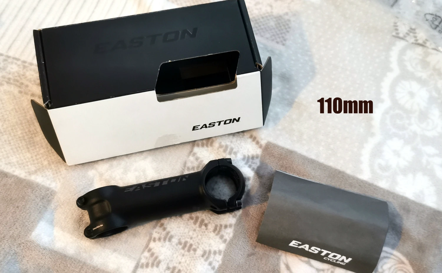1. Pipa Easton EA70 Aluminium 31.8 Stem 7° 110mm