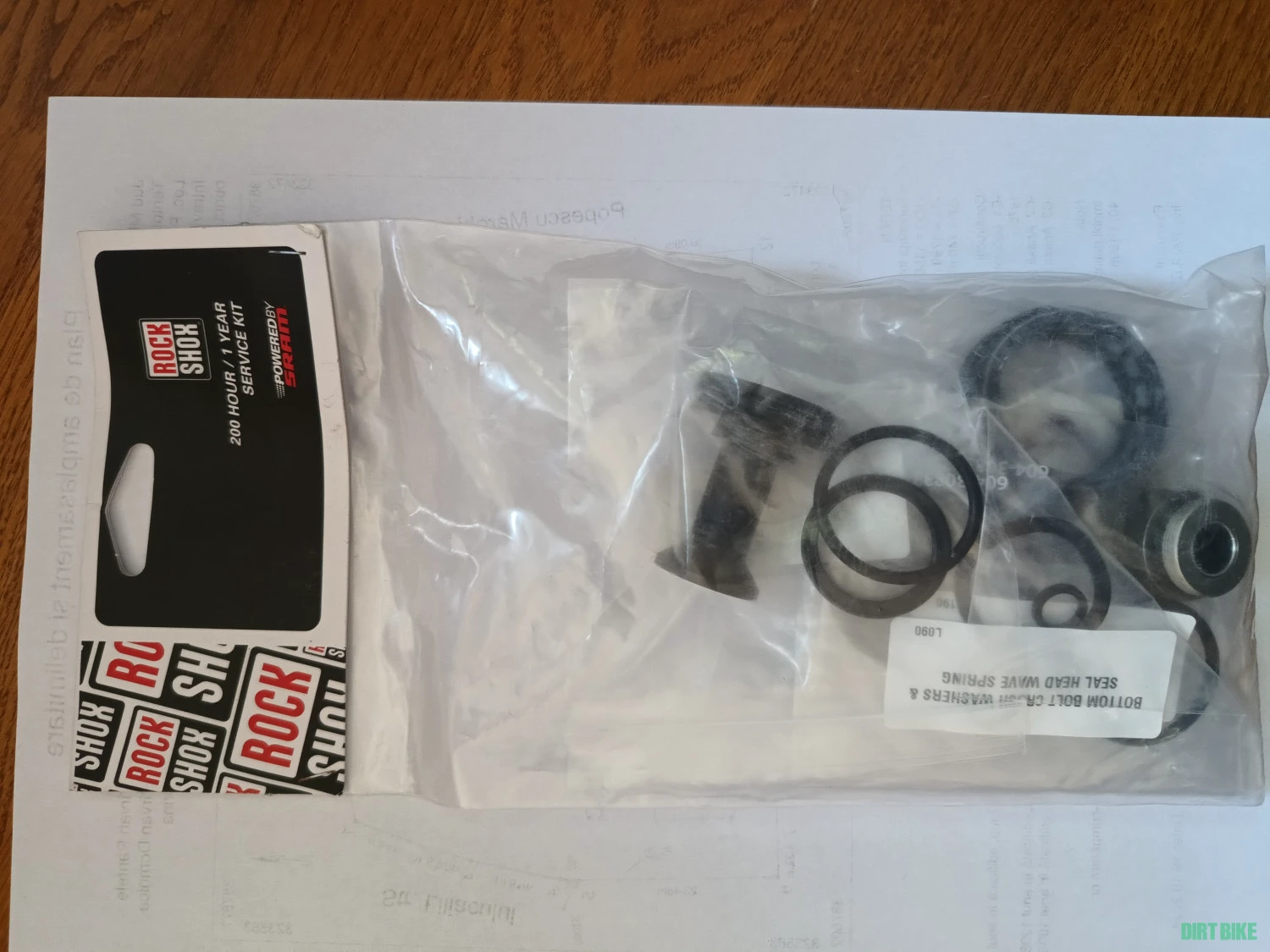 3. Kit servis Lyrik/Pike 29