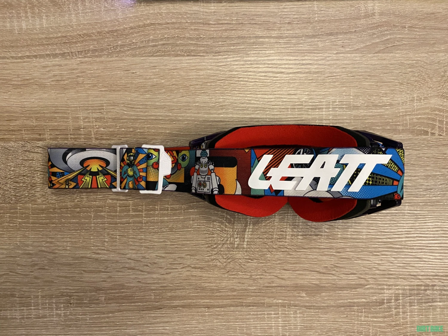 2. Ochelari Leatt Goggle Velocity 5.0 MTB Iriz Area 51 Blue