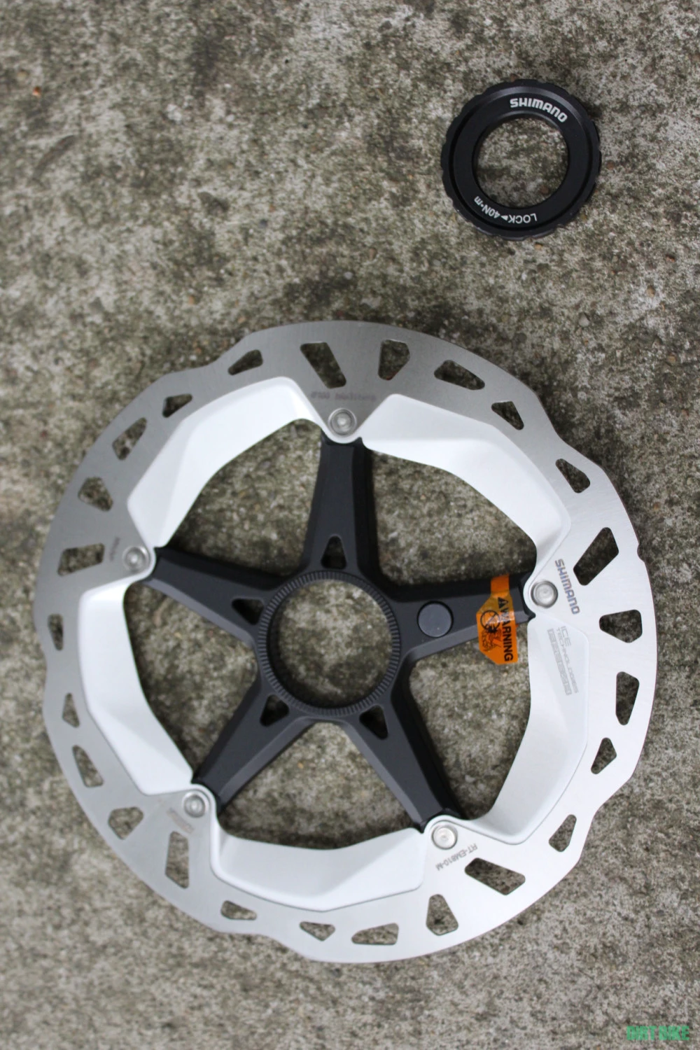 1. Shimano STEPS RT-EM810 Magnet XT Center-Lock Ice Tech Freeza - 180mm disc rotor E-bike
