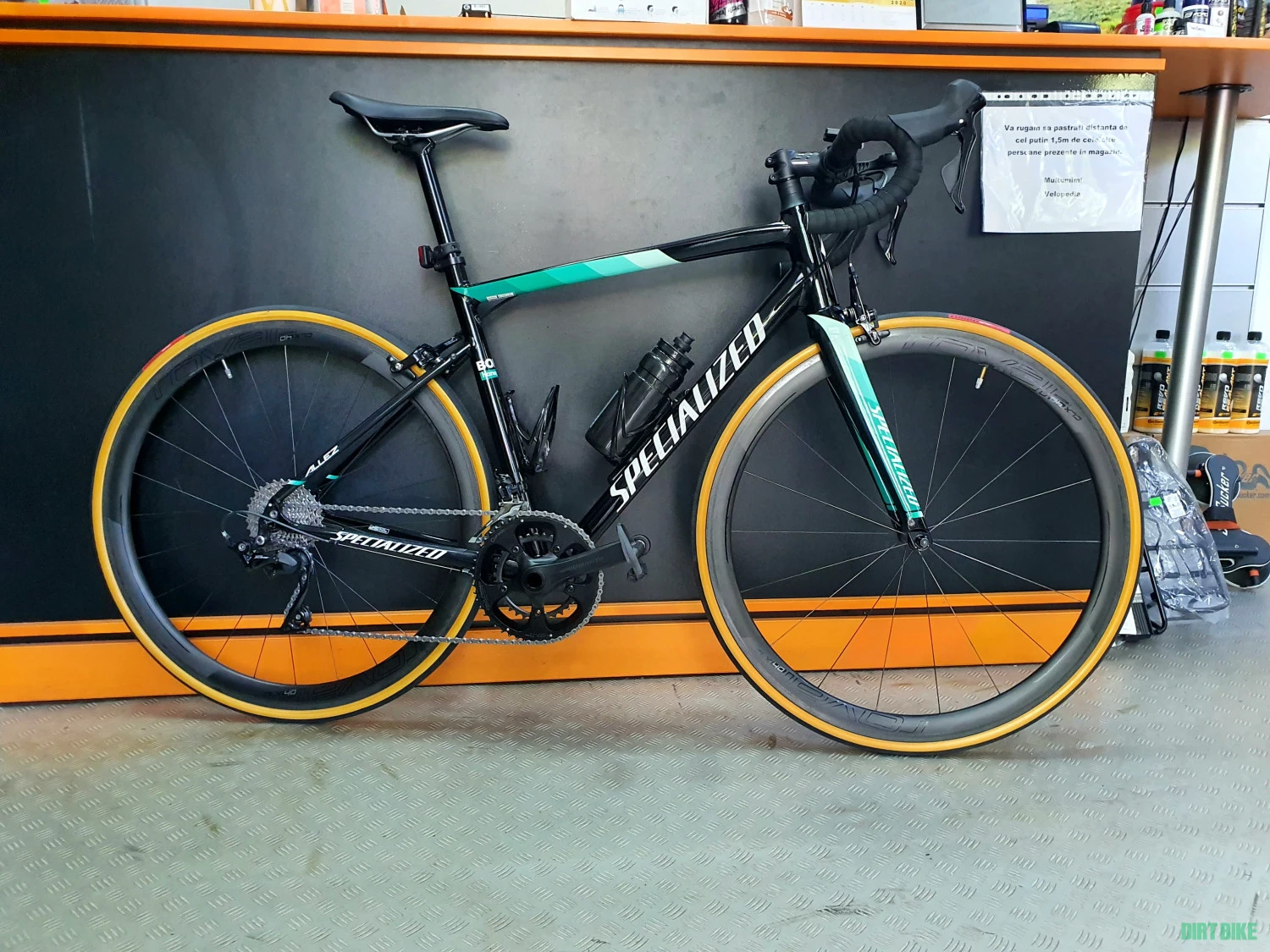 1. Vand Specialized Allez Elite Bora Team Ltd