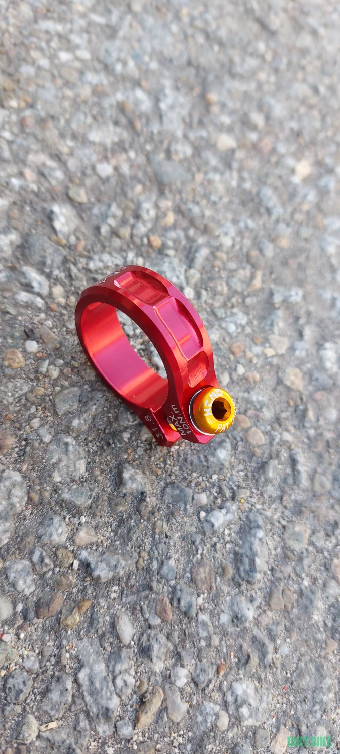2. Colier tija de sa KCNC 10G 31.8mm cu surub scandiu