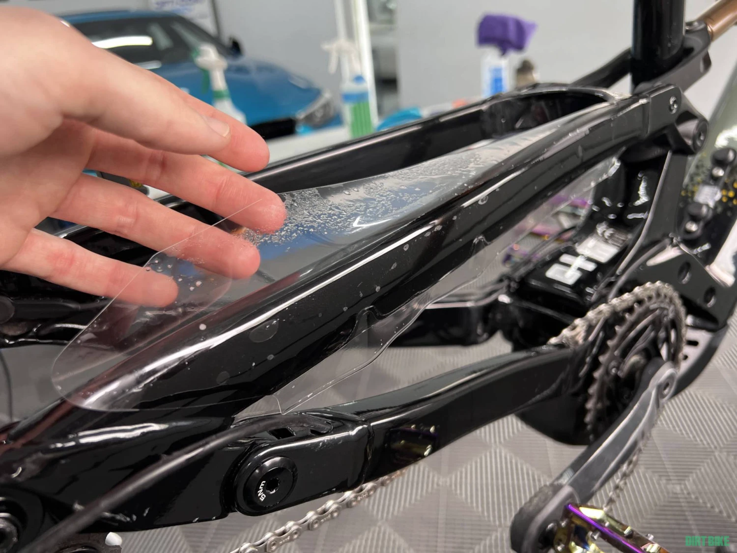 11. Infoliere biciclete cu folie regenerabila si hidrofoba cu 10 ani garantie - dealer Ride Wrap Bucuresti