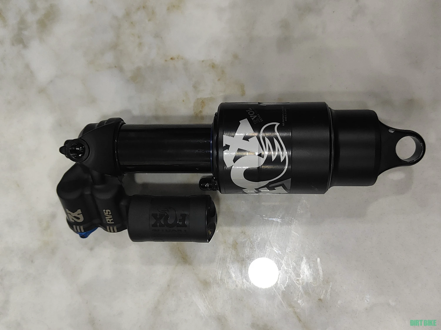3. Fox Float X2 Trunnion 205x65 205x62.5 205x60 mm RVS Aer , Amortizor Spate