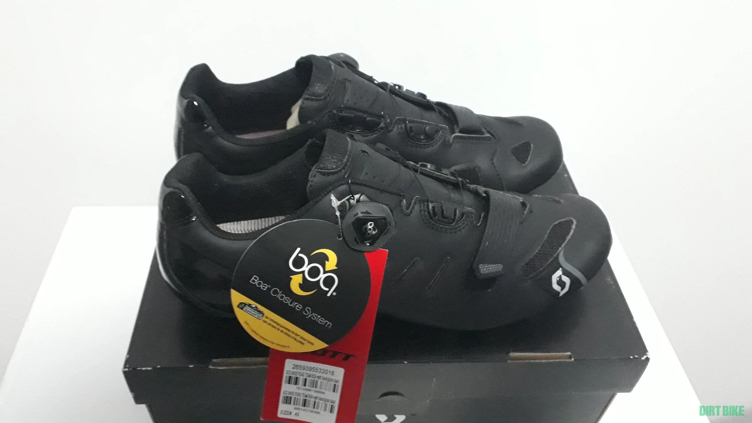 1. Pantofi ciclism Scott Road Team Boa, 43 nou