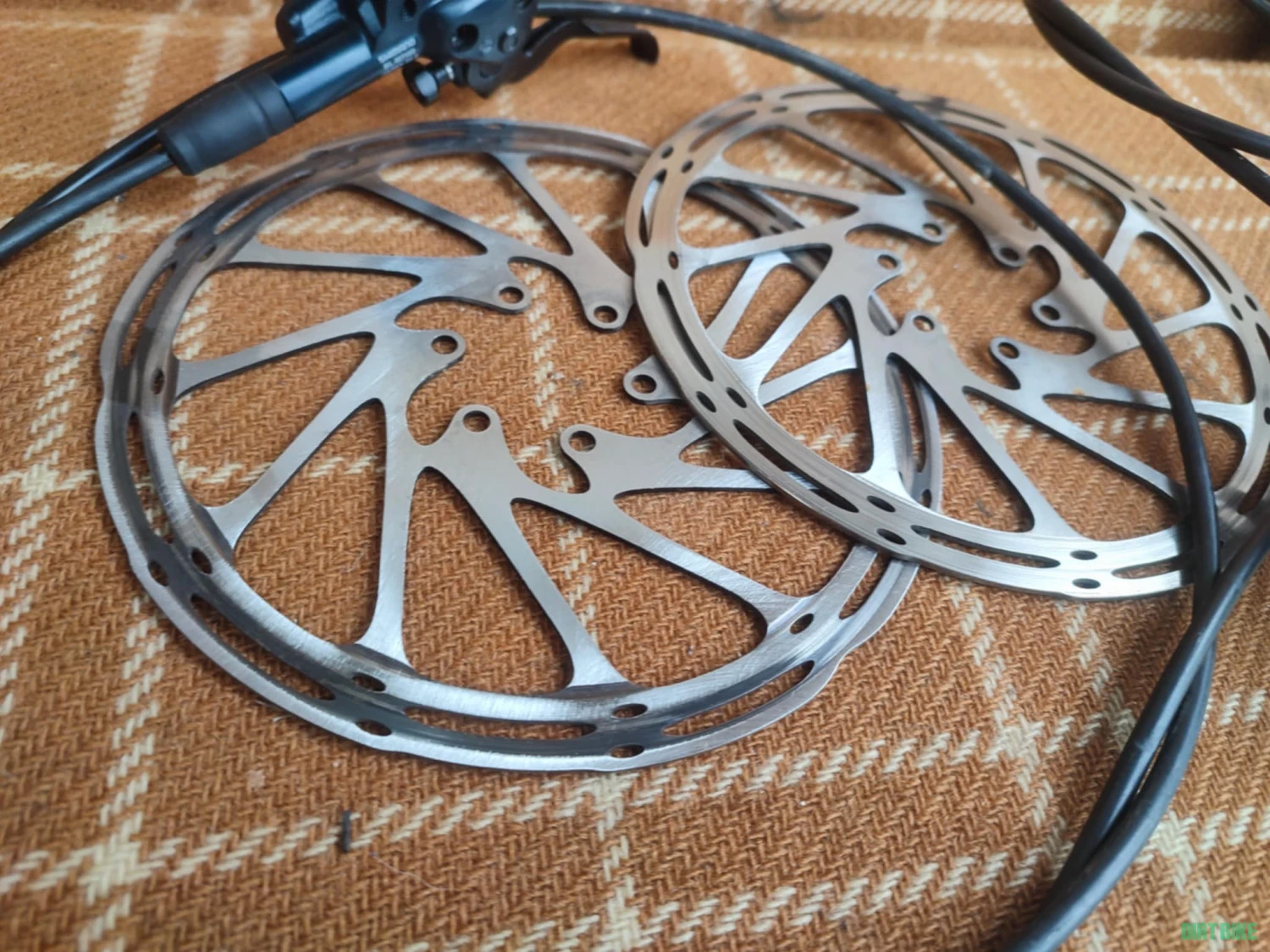 1. Set Frane Shimano slx m7100