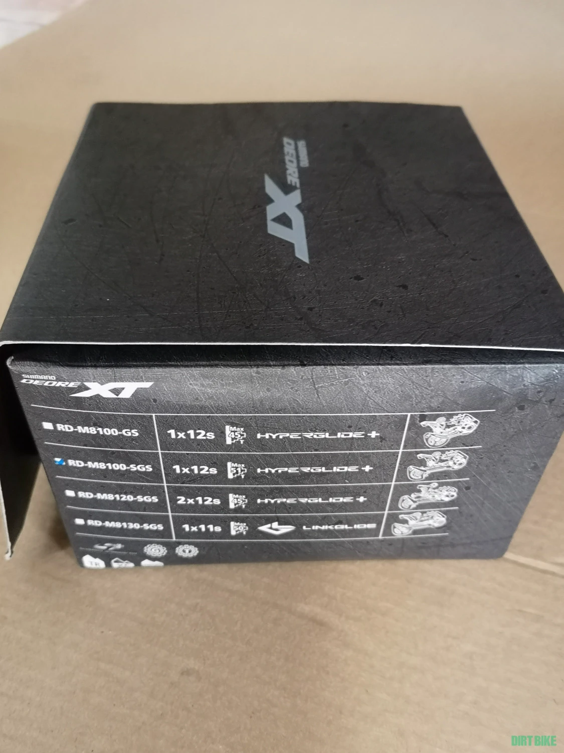 3. Schimbator pinioane shimano xt rd-m8100
