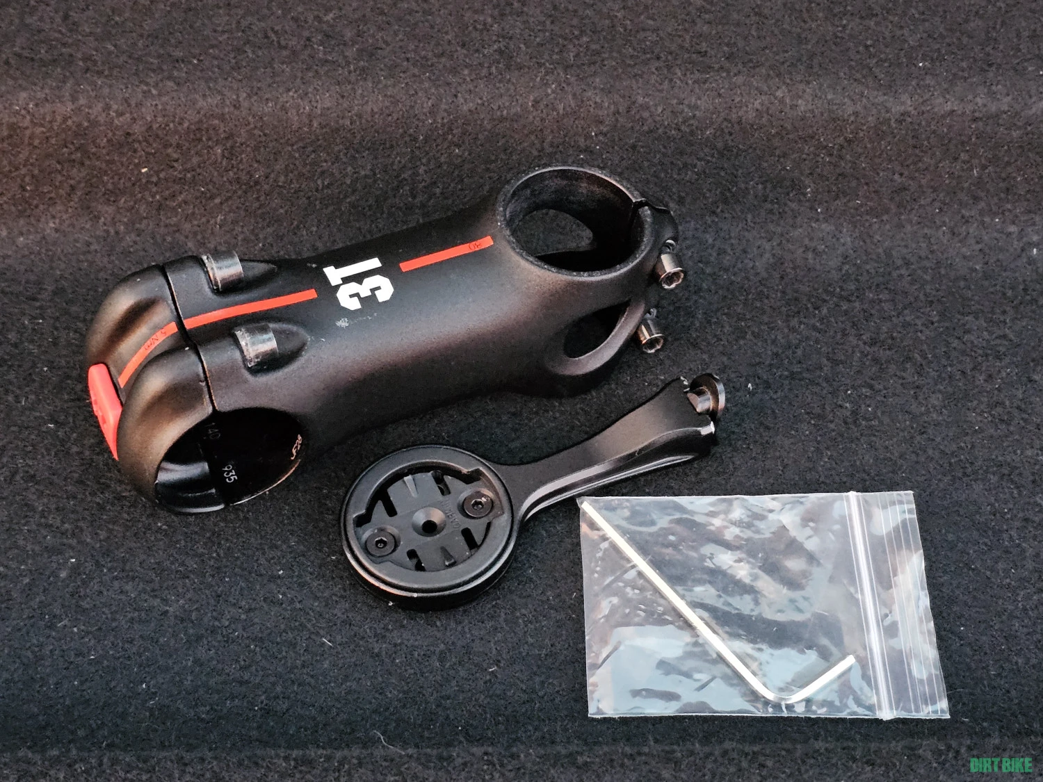 1. Pipa 3T Apto Team 80mm + suport Garmin integrat