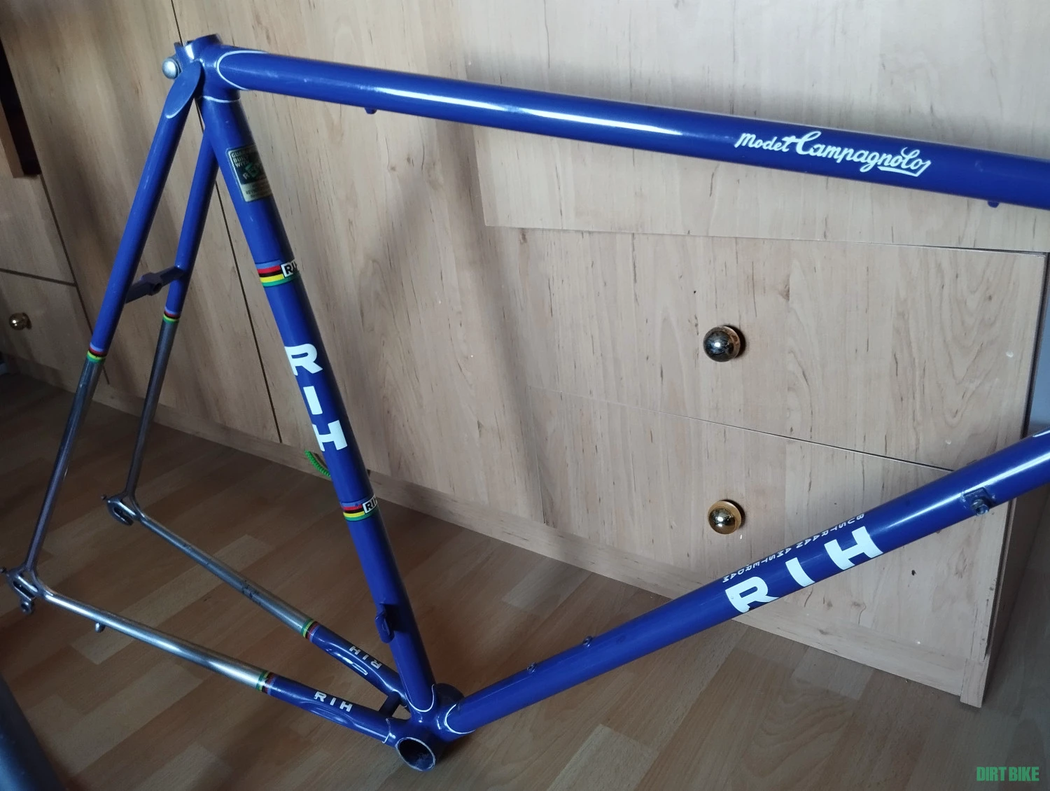 8. Cadru cursiera vintage olandez RIH Reynolds 531, 57 cm